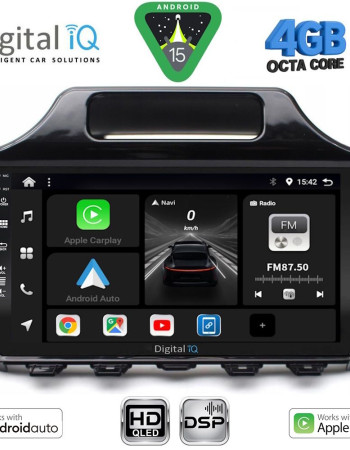 DIGITAL IQ BXF 16779_CPAA (9inc) MULTIMEDIA TABLET for TOYOTA IQ mod. 2008-2015 with ORG. NAVI