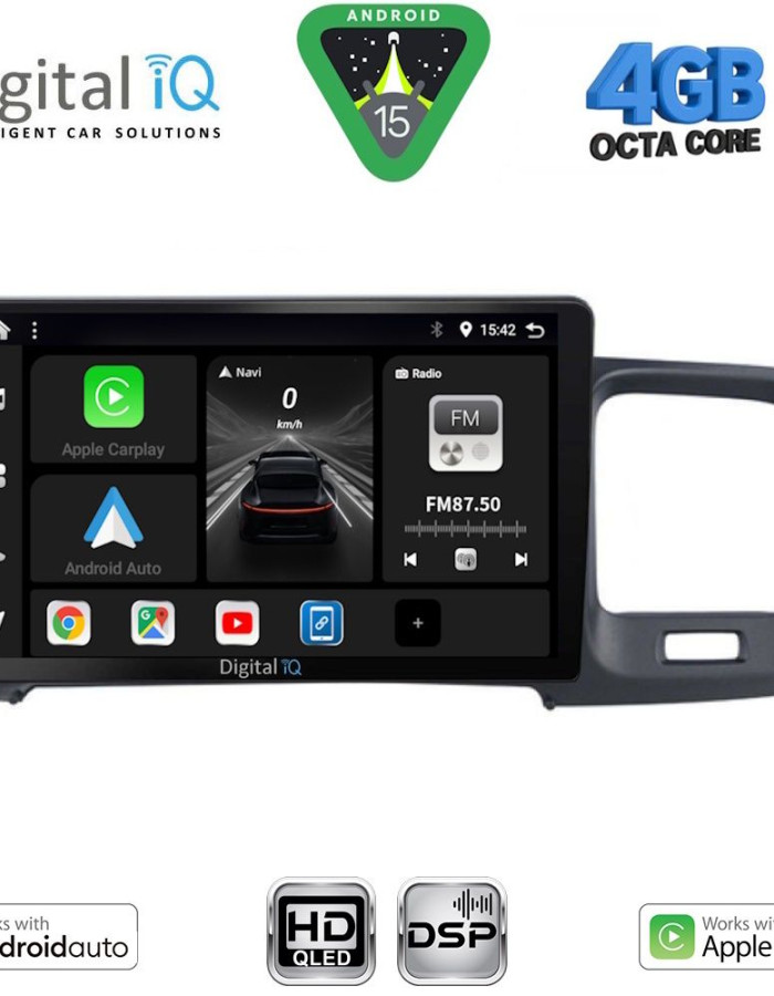 DIGITAL IQ BXF 16785_CPAA (9inc) MULTIMEDIA TABLET for VOLVO S60 mod. 2010-2018