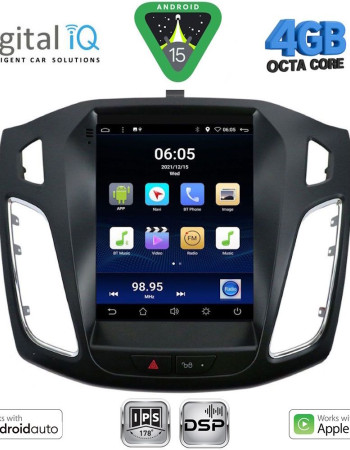DIGITAL IQ BXF 6855_CPAA TESLA STYLE  for FORD FOCUS mod. 2011-2017