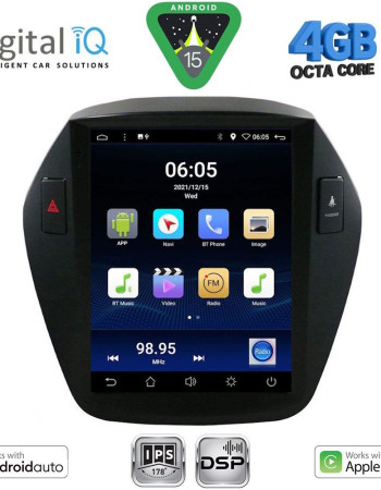DIGITAL IQ BXF 6896_CPAA TESLA STYLE for HYUNDAI IX35 mod. 2010-2015