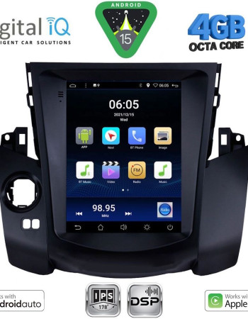 DIGITAL IQ BXF 6969_CPAA TESLA STYLE for TOYOTA RAV 4 mod. 2006-2012