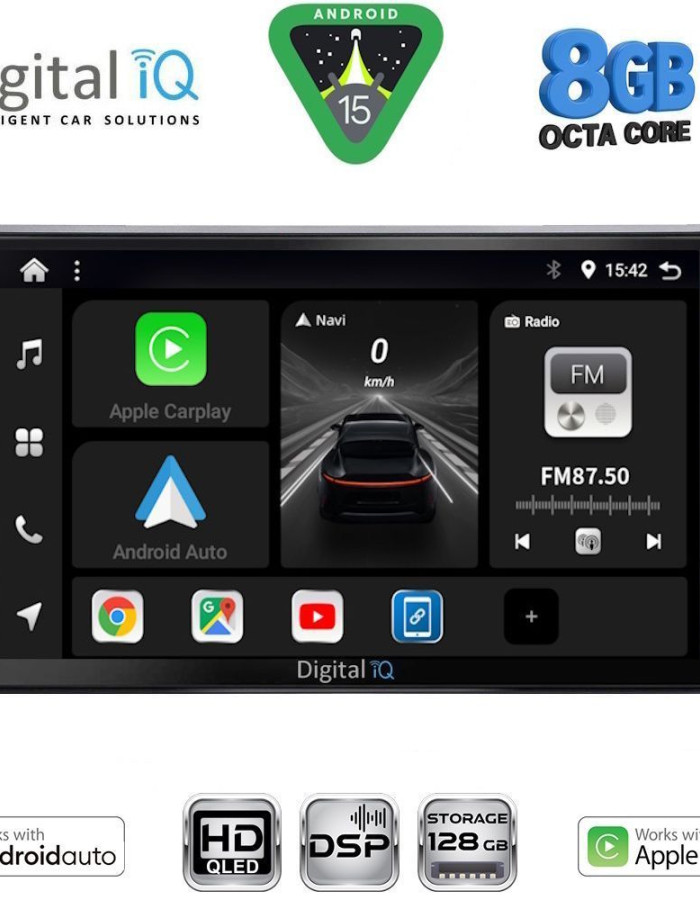 DIGITAL IQ BXF 7003_CPAA (9inc) MULTIMEDIA TABLET for AUDI A3 mod. 2003-2012