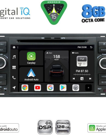 DIGITAL IQ BXF 702_CPAA (7'' DECK) MULTIMEDIA SYSTEM for FORD mod. 2004-2008