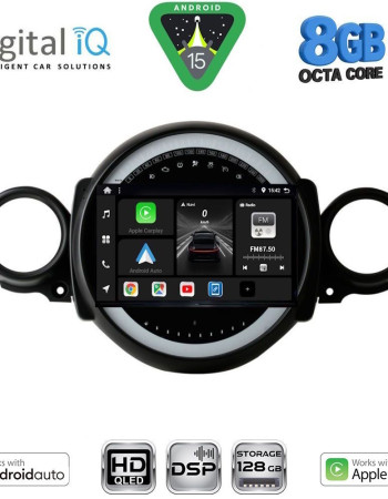 DIGITAL IQ BXF 7064_CPAA (9inc) MULTIMEDIA TABLET for MINI COOPER (R56-R57) mod. 2006-2014 - CLUBMAN (R55) mod. 2007-2014