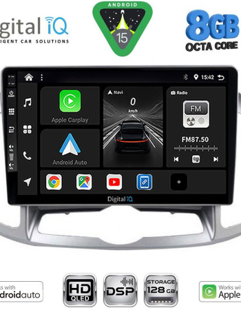 DIGITAL IQ BXF 7071_CPAA (10inc) MULTIMEDIA for CHEVROLET CAPTIVA mod. 2012-2018