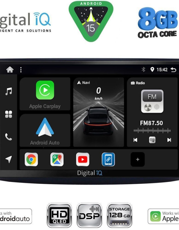 DIGITAL IQ BXF 7072_CPAA (9inc) MULTIMEDIA TABLET for CHEVROLET AVEO mod. 2006-2010