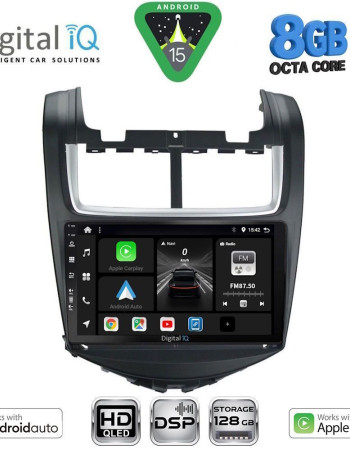 DIGITAL IQ BXF 7075_CPAA (9inc) MULTIMEDIA TABLET for CHEVROLET AVEO mod. 2014-2017