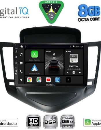 DIGITAL IQ BXF 7076_CPAA (9inc) MULTIMEDIA TABLET for CHEVROLET CRUZE mod. 2008-2012