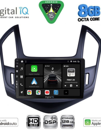 DIGITAL IQ BXF 7077_CPAA (9inc) MULTIMEDIA TABLET for CHEVROLET CRUZE mod. 2013-2015