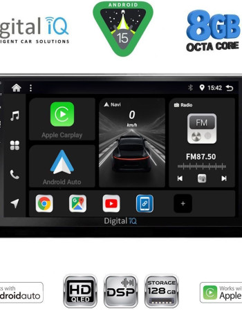 DIGITAL IQ BXF 7082_CPAA (10inc) MULTIMEDIA TABLET for CITROEN BERLINGO – OPEL COMBO – PEUGEOT PARTNER – TOYOTA PROACE mod. 2018-2026 - FIAT DOBLO mod. 2022-2026