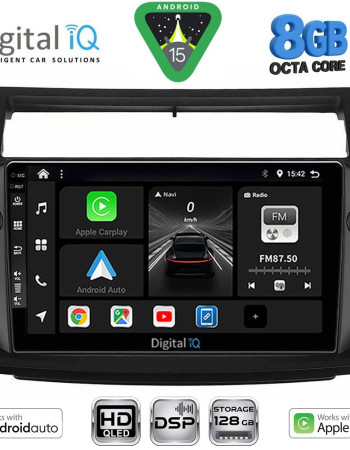 DIGITAL IQ BXF 7084BL_CPAA (9inc) MULTIMEDIA TABLET for CITROEN C4  mod. 2004-2011 (BLACK)