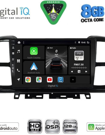 DIGITAL IQ BXF 7088_CPAA (9inc) MULTIMEDIA TABLET for CITROEN C5 AIRCROSS mod. 2017-2021