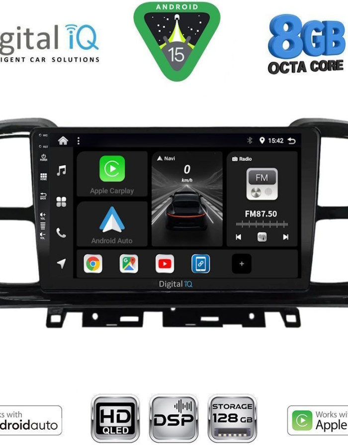 DIGITAL IQ BXF 7088_CPAA (9inc) MULTIMEDIA TABLET for CITROEN C5 AIRCROSS mod. 2017-2021