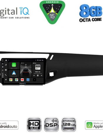 DIGITAL IQ BXF 7092BL_CPAA (9inc) MULTIMEDIA TABLET for CITROEN C3 - DS3 mod. 2009-2016 (BLACK)