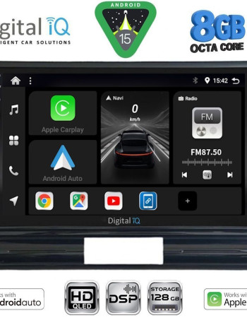 DIGITAL IQ BXF 7093L_CPAA (9inc) MULTIMEDIA TABLET for CITROEN C3 - DS3 mod. 2016-2024 Low Version