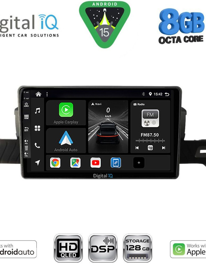 DIGITAL IQ BXF 7094_CPAA (9inc) MULTIMEDIA TABLET for CITROEN C3 mod. 2024-2026
