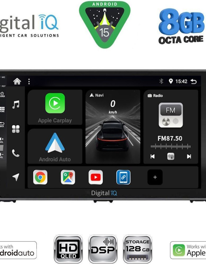 DIGITAL IQ BXF 7109_CPAA (9inc) MULTIMEDIA TABLET for DACIA LOGAN - SANDERO - JOGGER mod. 2020-2026