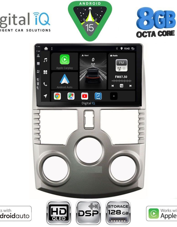 DIGITAL IQ BXF 7126_CPAA (9inc) MULTIMEDIA TABLET for DAIHATSU TERIOS mod. 2006-2017