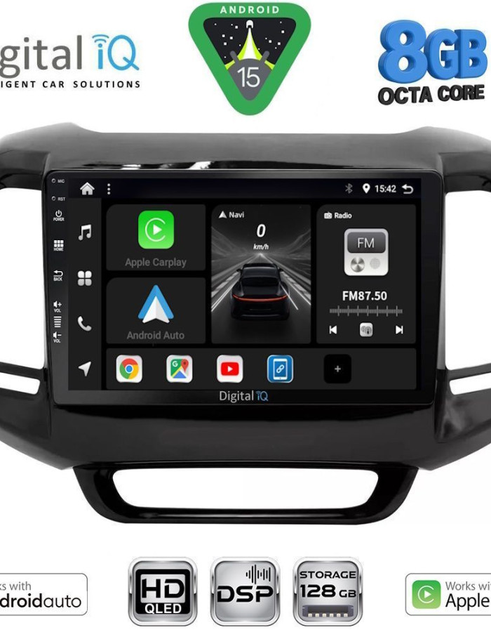 DIGITAL IQ BXF 7127_CPAA (9inc) MULTIMEDIA TABLET for FIAT TORO mod. 2017-2026