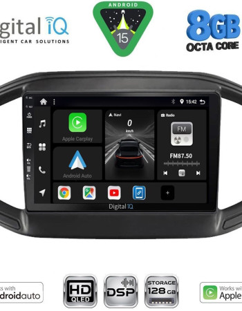DIGITAL IQ BXF 7147_CPAA (9inc) MULTIMEDIA TABLET for FIAT STRADA mod. 2020-2026