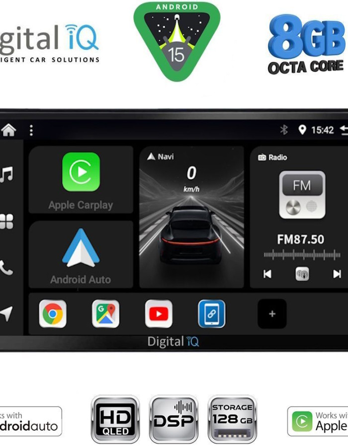 DIGITAL IQ BXF 7148_CPAA (9inc) MULTIMEDIA TABLET for FIAT TIPO mod. 2015-2023