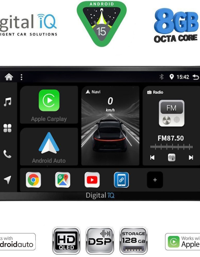 DIGITAL IQ BXF 7149_CPAA DASH (9inc) MULTIMEDIA TABLET for FIAT TIPO mod. 2018-2023