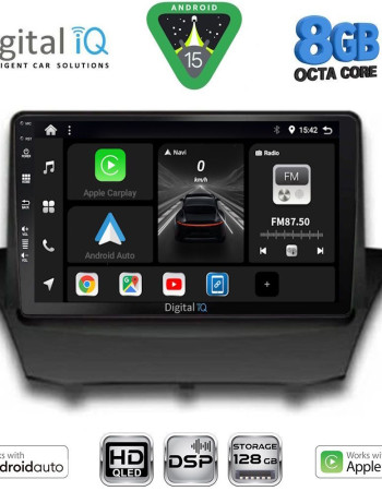 DIGITAL IQ BXF 7154A_CPAA (9inc) MULTIMEDIA TABLET for FORD FIESTA mod. 2008-2017