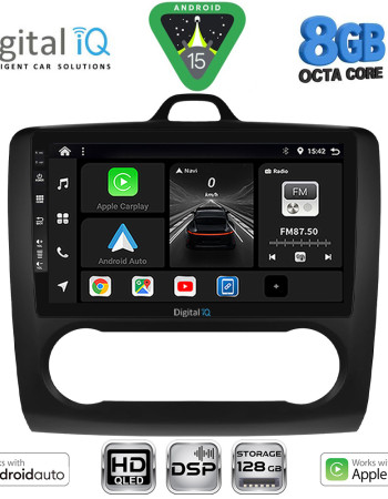 DIGITAL IQ BXF 7156BL_CPAA CLIMA (9inc) MULTIMEDIA TABLET for FORD FOCUS mod. 2005-2012 (BLACK)