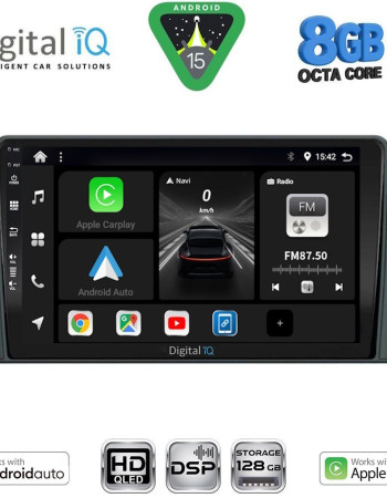 DIGITAL IQ BXF 7158_CPAA (9inc) MULTIMEDIA TABLET for FORD FOCUS mod. 2019-2025