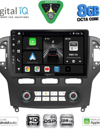 DIGITAL IQ BXF 7162_CPAA CLIMA (10inc) MULTIMEDIA TABLET for FORD MONDEO mod. 2007-2011
