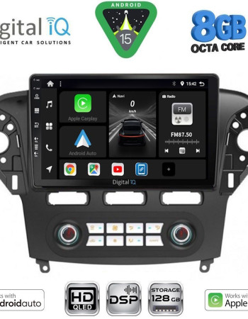 DIGITAL IQ BXF 7163_CPAA CLIMA (10inc) MULTIMEDIA TABLET for FORD MONDEO mod. 2011-2013