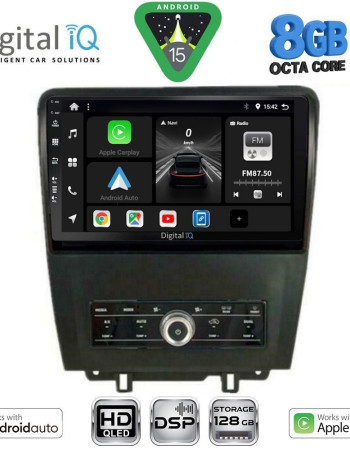 DIGITAL IQ BXF 7165_CPAA (9inc) MULTIMEDIA TABLET for FORD MUSTANG mod. 2010-2015