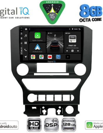 DIGITAL IQ BXF 7166_CPAA 4BUT (9inc) MULTIMEDIA TABLET for FORD MUSTANG mod. 2015-2020