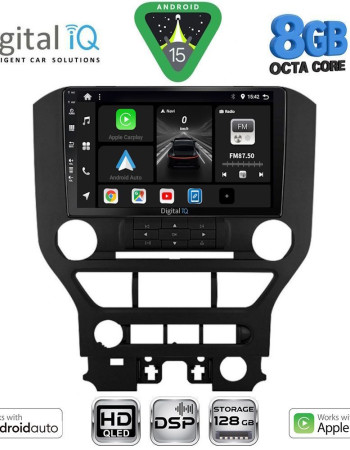 DIGITAL IQ BXF 7166_CPAA 3BUT (9inc) MULTIMEDIA TABLET for FORD MUSTANG mod. 2015-2020
