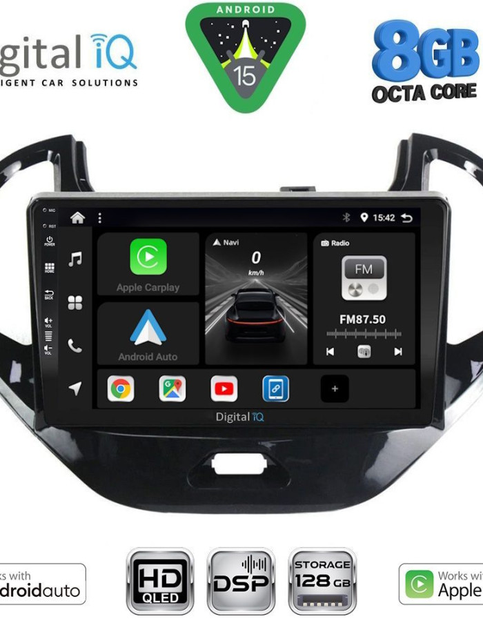 DIGITAL IQ BXF 7167SH_CPAA (9inc) MULTIMEDIA TABLET for FORD KA mod. 2017-2023