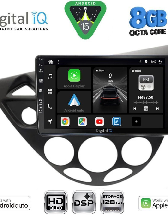 DIGITAL IQ BXF 7169_CPAA  (9inc) MULTIMEDIA TABLET for FORD FOCUS mod. 1998-2004