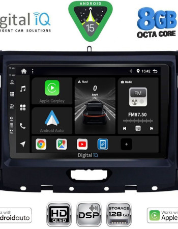 DIGITAL IQ BXF 7173_CPAA (9inc) MULTIMEDIA TABLET for FORD RANGER mod. 2018-2023