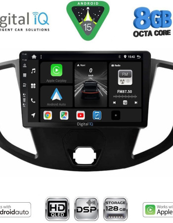 DIGITAL IQ BXF 7179_CPAA  (9inc) MULTIMEDIA TABLET for FORD TRANSIT mod. 2014-2020