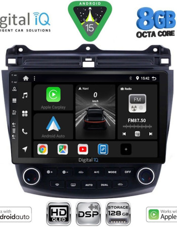 DIGITAL IQ BXF 7182_CPAA (10inc) MULTIMEDIA TABLET for HONDA ACCORD mod. 2003-2007