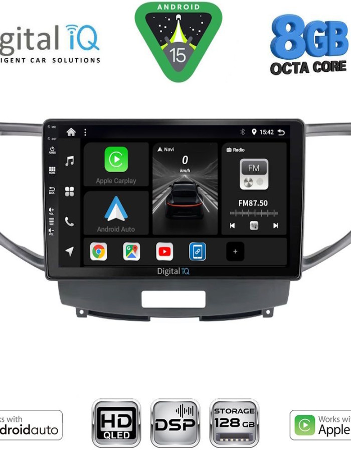 DIGITAL IQ BXF 7183_CPAA (9inc) MULTIMEDIA TABLET for HONDA ACCORD mod. 2008-2013