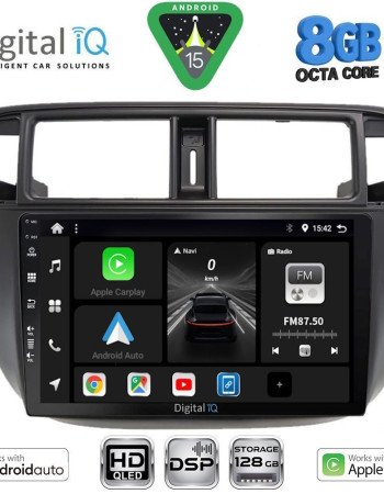 DIGITAL IQ BXF 7186_CPAA A/C (9inc) MULTIMEDIA TABLET for HONDA CIVIC mod. 1995-2001