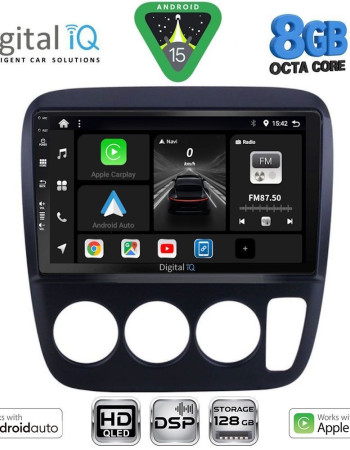 DIGITAL IQ BXF 7196_CPAA A/C (9inc) MULTIMEDIA TABLET for HONDA CRV mod. 1996-2006