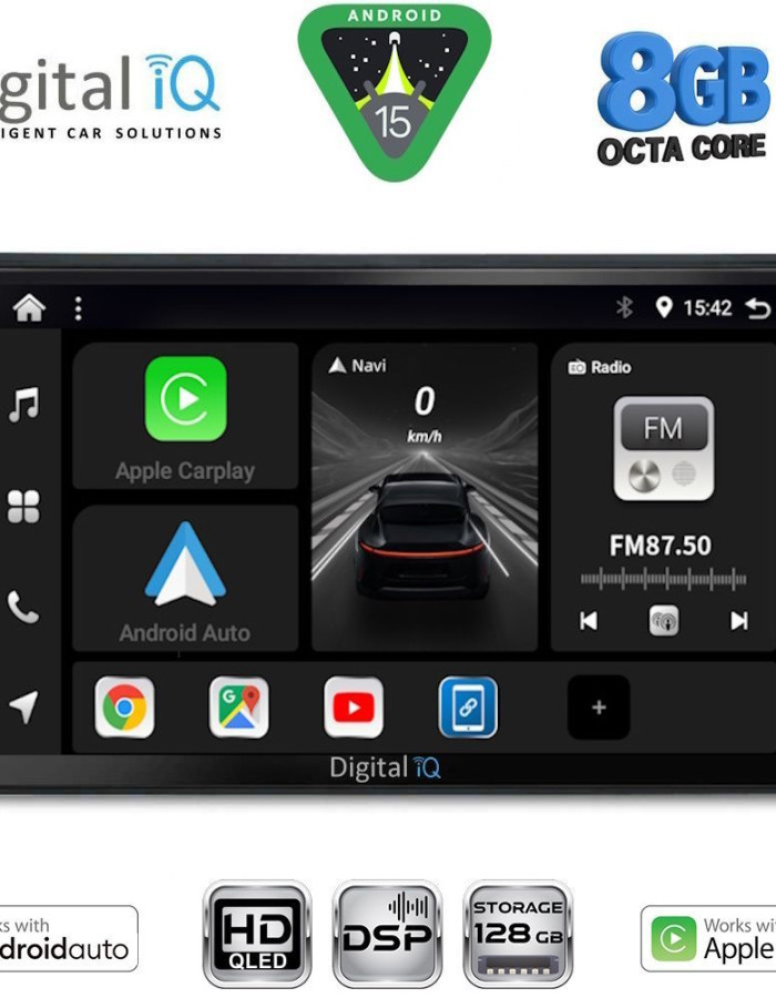 DIGITAL IQ BXF 7200_CPAA (9inc) MULTIMEDIA TABLET for HRV mod. 1998-2005