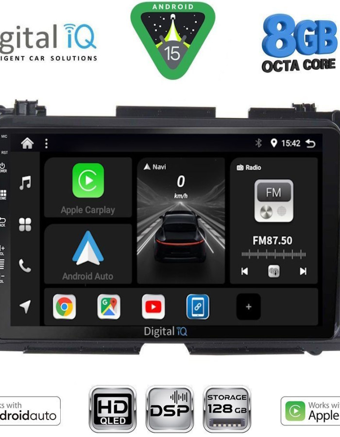 DIGITAL IQ BXF 7201_CPAA (9inc) MULTIMEDIA TABLET for HONDA HRV mod. 2015-2021