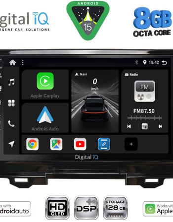 DIGITAL IQ BXF 7202_CPAA (9inc) MULTIMEDIA TABLET for HONDA HRV mod. 2021-2026