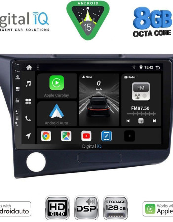 DIGITAL IQ BXF 7203_CPAA (9inc) MULTIMEDIA TABLET for HONDA CRZ mod. 2010-2016