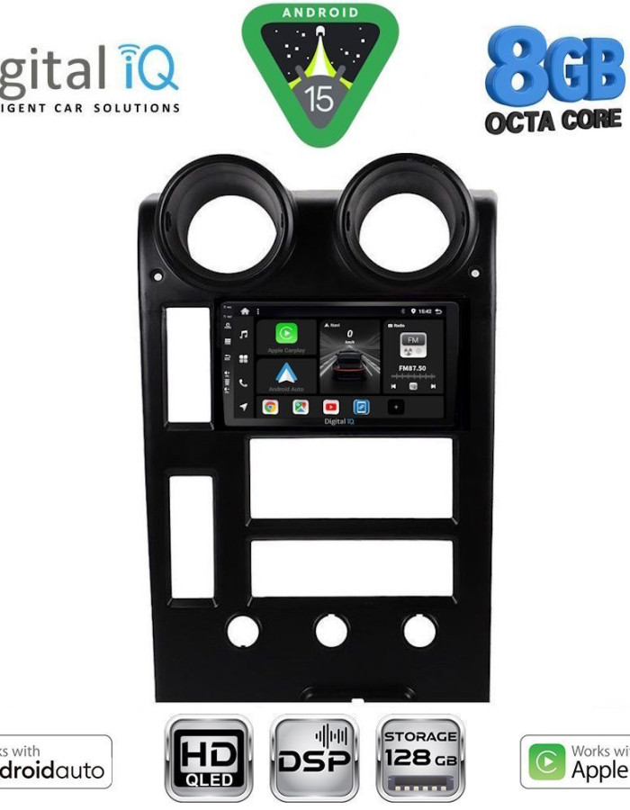 DIGITAL IQ BXF 7215_CPAA (9inc) MULTIMEDIA TABLET for HUMMER H2 mod. 2001-2007