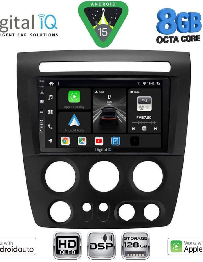 DIGITAL IQ BXF 7218_CPAA (9inc) MULTIMEDIA TABLET for HUMMER H3 mod. 2005-2009