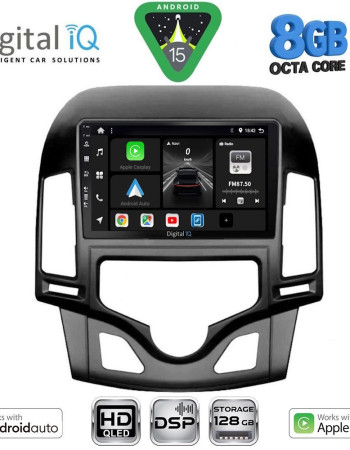 DIGITAL IQ BXF 7231_CPAA CLIMA (9inc) MULTIMEDIA TABLET for HYUNDAI i30 mod. 2007-2012