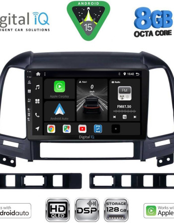 DIGITAL IQ BXF 7239_CPAA (9inc) MULTIMEDIA TABLET for HYUNDAI SANTA FE  mod. 2005-2013
